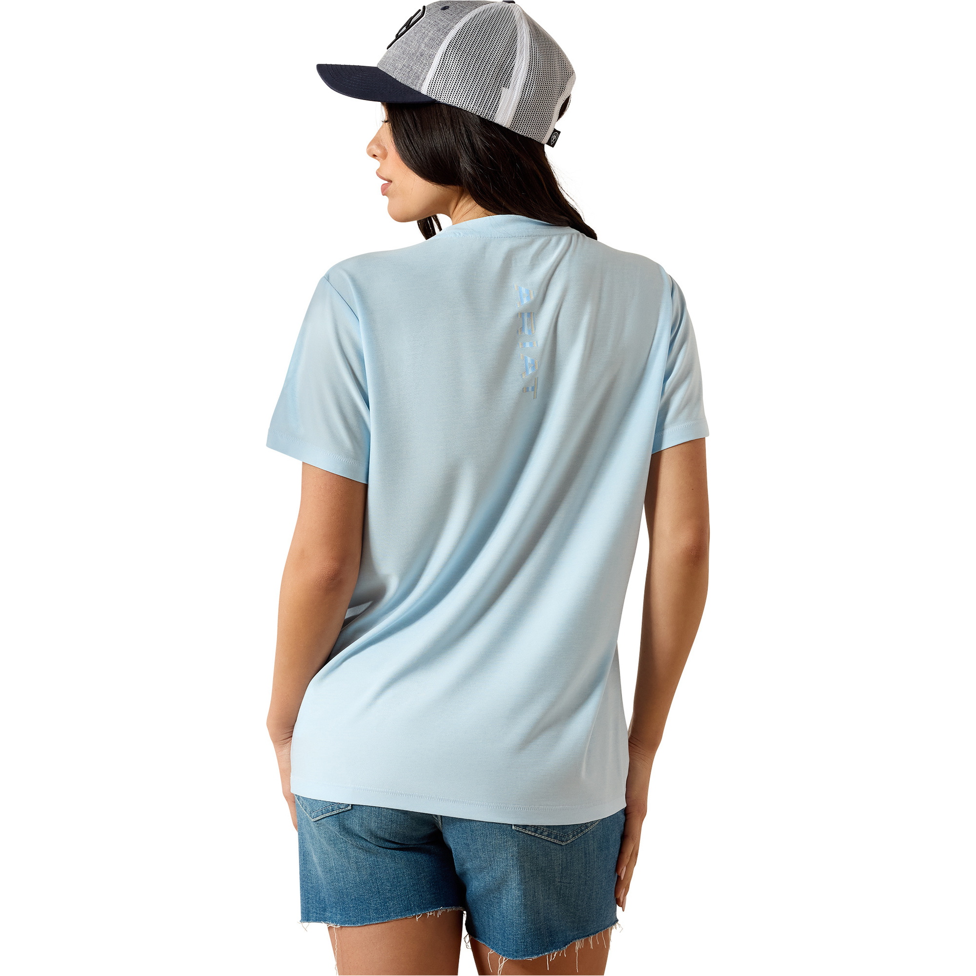 2026 Ariat Femmes Laguna Logo Chemise 10071254 - Nantucket Breeze